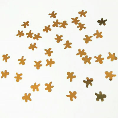 Otros suministros navideños 5 mm Glitter forma de las sequillas de pato para el ambiente festivo